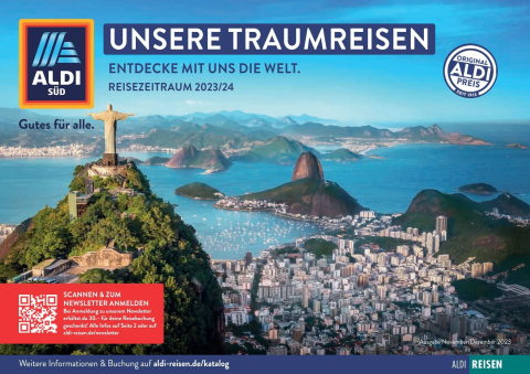 Aldi Süd Reisen Prospekt cover image