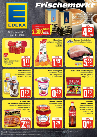 Edeka Frischemarkt Prospekt cover image