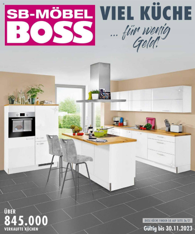 Möbel Boss Prospekt cover image